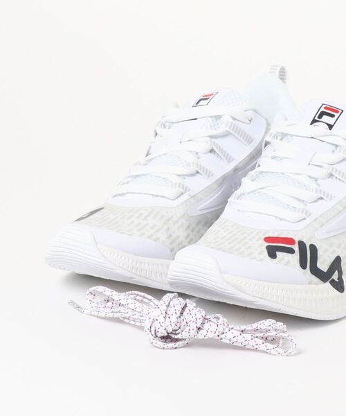 FILA(フィラ)の「【FILA】ウェーブレットアルファ(スニーカー・メンズ・ベージュ/ホワイト・23.0cm/24.0cm/25.0cm/28.0cm/27.0cm/26.0cm)」の3枚目の写真