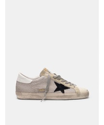 GOLDEN GOOSE | GOLDEN GOOSE Super-Star sneakers mesh combination-black suede star(スニーカー)