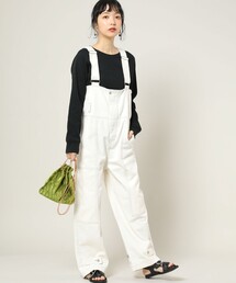 FREAK'S STORE | ▽ハイウエストサロペット(サロペット/オーバーオール)