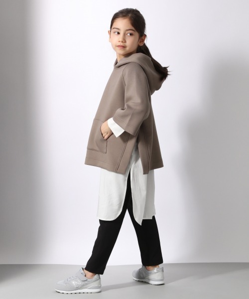 JEANASIS（ジーナシス）の「【KIDS】カバーリングヨークロングシャツ/938954（シャツ/ブラウス・キッズ・オフホワイト/スミクロ/ピンクベージュ・120/140）」の16枚目の写真