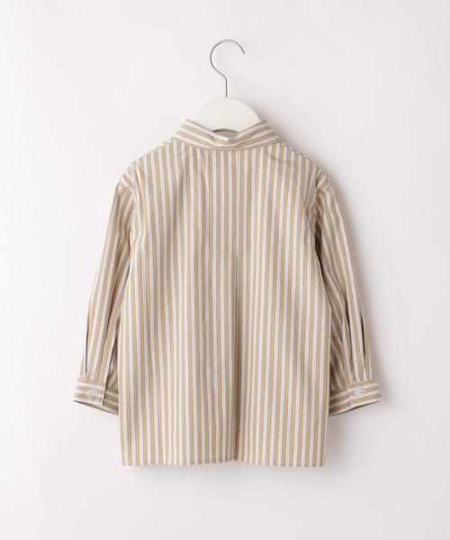 CIAOPANIC TYPY（チャオパニックティピー）の「OSORO ブロードストライプシャツ（シャツ/ブラウス・キッズ・グレー系その他/チャコールグレー/オリーブ/ホワイト系その他・LARGE/MEDIUM/XX-LARGE/SMALL/X-LARGE）」の8枚目の写真