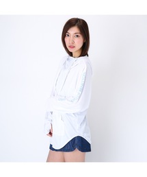 BENETTON (UNITED COLORS OF BENETTON) | 【BENETTON / ベネトン】レディースUVフード付きラッシュガード / 水陸両用 フィットネス ジム アウトドア マリンレジャー UPF50+(ラッシュガード)