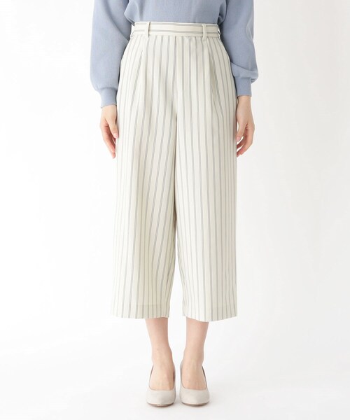 pink adobe（ピンクアドベ）の「◆【S-3L/洗濯機OK】洗えるきちんとワイドパンツ（その他パンツ・レディース・ブラック/グレー/ブルー/ライトベージュ/ライトグリーン系2・44/40/38/42/36）」の13枚目の写真