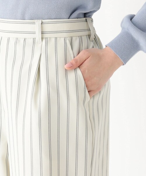 pink adobe（ピンクアドベ）の「◆【S-3L/洗濯機OK】洗えるきちんとワイドパンツ（その他パンツ・レディース・ブラック/グレー/ブルー/ライトベージュ/ライトグリーン系2・44/40/38/42/36）」の17枚目の写真