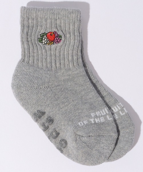 FRUIT OF THE LOOM（フルーツオブザルーム）の「【FRUIT OF THE LOOM】【KIDS】クォーター丈刺繍３Pソックス（ソックス/靴下・キッズ・マルチ・16cm-18cm/13cm-15cm）」の17枚目の写真