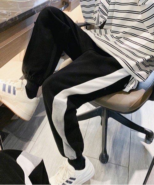 neos(ネオス)の「【neos -addictive design-】ルーズシルエット 切替ライン スウェットパンツ(スウェットパンツ・メンズ・グレー/ホワイト/ブラック・X-LARGE/LARGE/MEDIUM)」の19枚目の写真