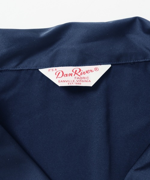 JOURNAL STANDARD relume(ジャーナルスタンダード レリューム)の「【DAN RIVER/ダンリバー】サテンパジャマシャツ(シャツ/ブラウス・メンズ・ネイビー/グリーン/ブラック・LARGE/MEDIUM)」の12枚目の写真