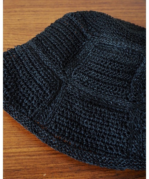 TODAYFUL（トゥデイフル）の「アバカバケットハット（ハット・レディース・ブラック/ナチュラル/キナリ・FREE）」の5枚目の写真