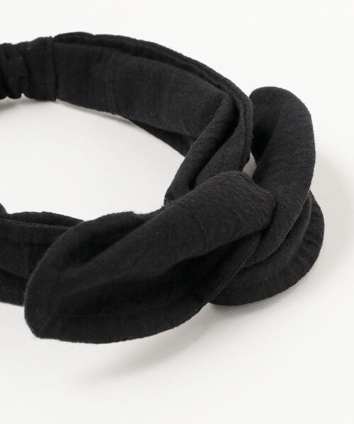 こども ビームス（コドモビームス）の「lusikka / コットン ンリネン ヘアバンド 21（ヘアバンド・キッズ・ブラック/ピンク/マスタード/ナチュラル/グリーン系その他3/パープル系その他3・ONE SIZE）」の13枚目の写真