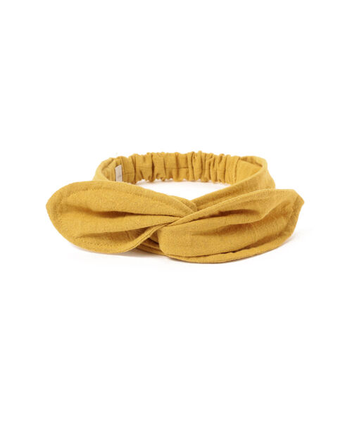 こども ビームス（コドモビームス）の「lusikka / コットン ンリネン ヘアバンド 21（ヘアバンド・キッズ・ブラック/ピンク/マスタード/ナチュラル/グリーン系その他3/パープル系その他3・ONE SIZE）」の18枚目の写真