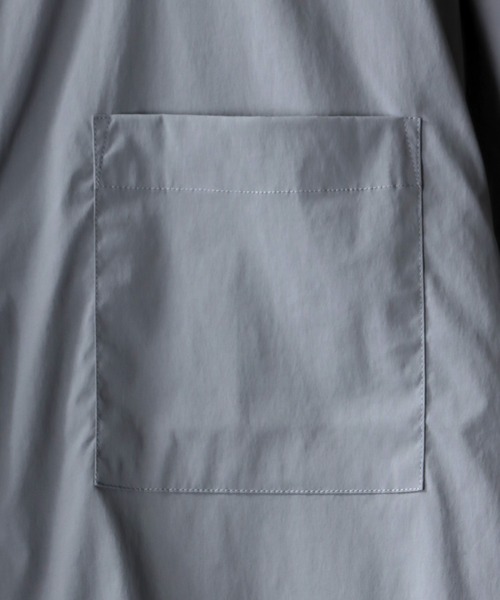 SITRY（シトリー）の「ドレープストレッチ レギュラーカラーシャツ＆テーパードパンツ セットアップ（セットアップ・メンズ・ライトグレー/ブラック/ネイビー/カーキ/グレー・LL/M/L）」の8枚目の写真