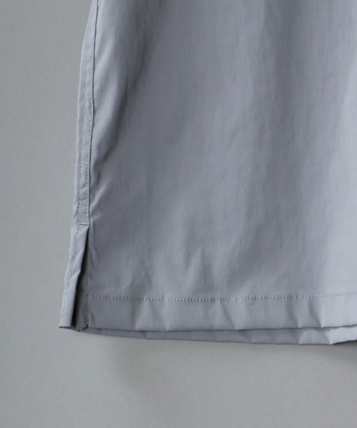 SITRY（シトリー）の「ドレープストレッチ レギュラーカラーシャツ＆テーパードパンツ セットアップ（セットアップ・メンズ・ライトグレー/ブラック/ネイビー/カーキ/グレー・LL/M/L）」の9枚目の写真