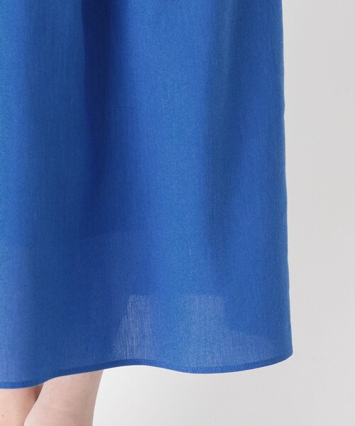 Modify（モディファイ）の「◆ウエストタックフレアスカート（スカート・レディース・ブラック/ブルー/ベージュ系2・40）」の8枚目の写真