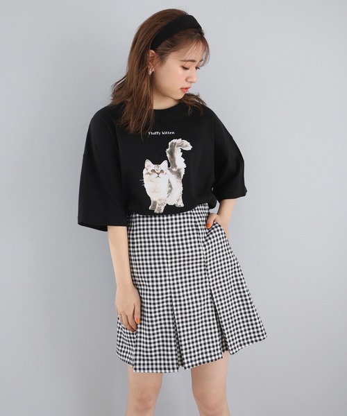 one after another NICE CLAUP(ワンアフターアナザーナイスクラップ)の「アソートビックT(Tシャツ/カットソー・レディース・ベージュ/オフホワイト/ホワイト系その他/ブラック系その他・FREE)」の19枚目の写真