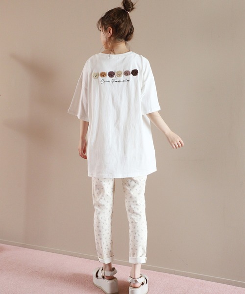 one after another NICE CLAUP(ワンアフターアナザーナイスクラップ)の「アソートビックT(Tシャツ/カットソー・レディース・ベージュ/オフホワイト/ホワイト系その他/ブラック系その他・FREE)」の16枚目の写真