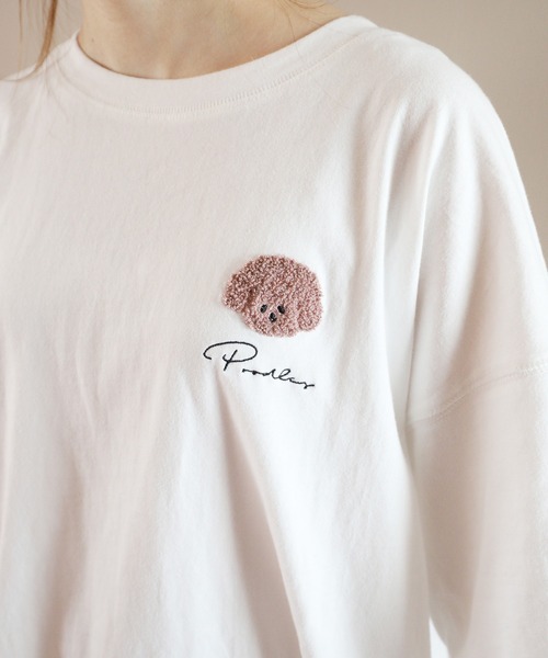 one after another NICE CLAUP(ワンアフターアナザーナイスクラップ)の「アソートビックT(Tシャツ/カットソー・レディース・ベージュ/オフホワイト/ホワイト系その他/ブラック系その他・FREE)」の14枚目の写真