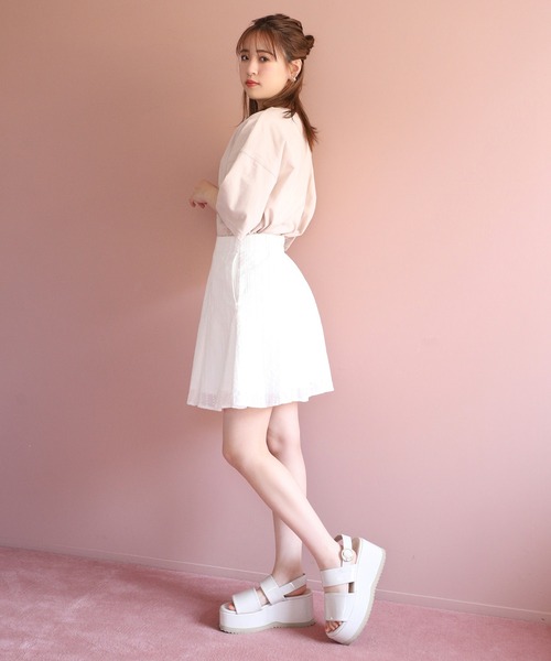 one after another NICE CLAUP(ワンアフターアナザーナイスクラップ)の「アソートビックT(Tシャツ/カットソー・レディース・ベージュ/オフホワイト/ホワイト系その他/ブラック系その他・FREE)」の10枚目の写真