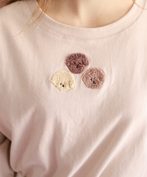 one after another NICE CLAUP(ワンアフターアナザーナイスクラップ)の「アソートビックT(Tシャツ/カットソー・レディース・ベージュ/オフホワイト/ホワイト系その他/ブラック系その他・FREE)」の8枚目の写真