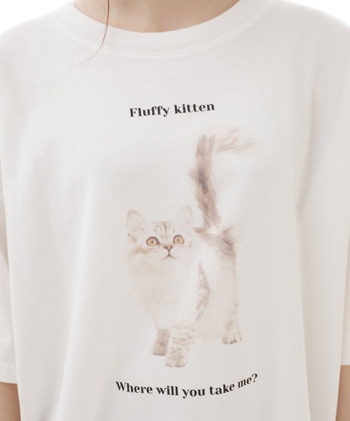 one after another NICE CLAUP(ワンアフターアナザーナイスクラップ)の「アソートビックT(Tシャツ/カットソー・レディース・ベージュ/オフホワイト/ホワイト系その他/ブラック系その他・FREE)」の21枚目の写真