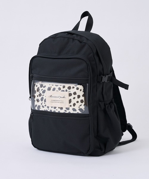 one after another NICE CLAUP（ワンアフターアナザーナイスクラップ）の「PVCリュック（ショルダーバッグ・レディース・ブラック/アイボリー/カーキ・FREE）」の20枚目の写真