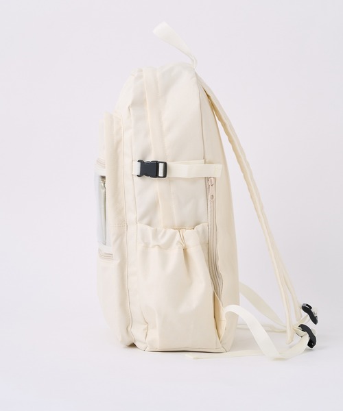 one after another NICE CLAUP（ワンアフターアナザーナイスクラップ）の「PVCリュック（ショルダーバッグ・レディース・ブラック/アイボリー/カーキ・FREE）」の18枚目の写真