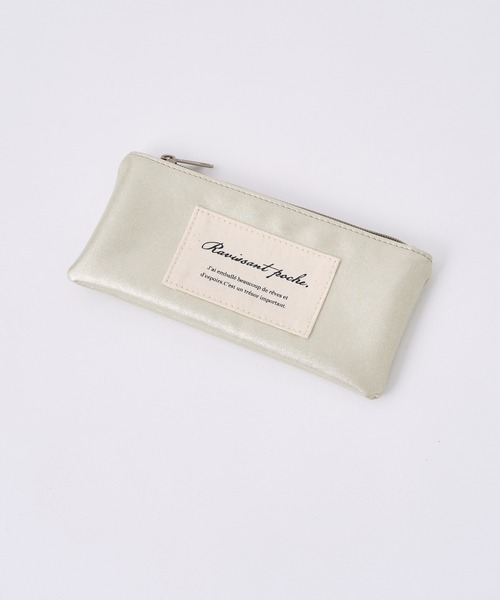 one after another NICE CLAUP（ワンアフターアナザーナイスクラップ）の「PVCリュック（ショルダーバッグ・レディース・ブラック/アイボリー/カーキ・FREE）」の6枚目の写真