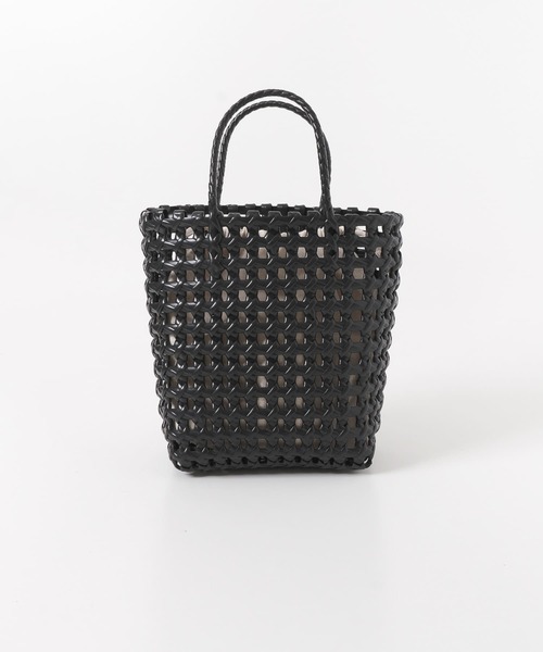 RODE SKO（ロデスコ）の「MARINA スクエアメッシュかごバッグ（かごバッグ・レディース・アイボリー/ブラック・ONE）」の14枚目の写真