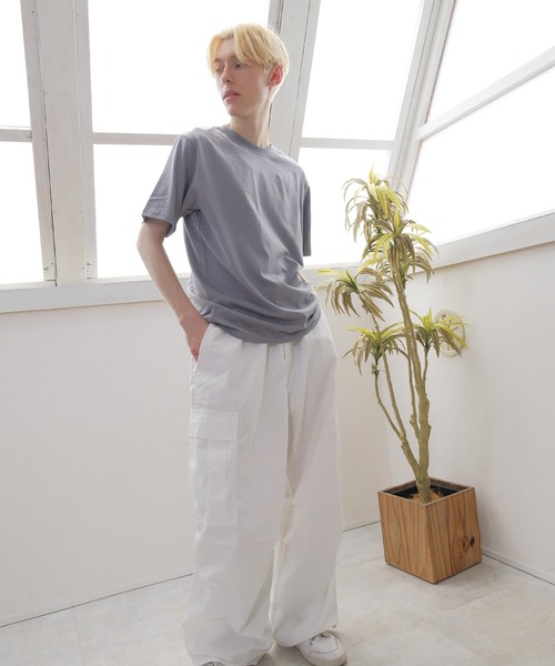 FRUIT OF THE LOOM(フルーツオブザルーム)の「FTL表撥水裏吸水Tシャツ / 半袖 / インナー / シンプル / カジュアル / 無地 / ユニセックス(Tシャツ/カットソー・メンズ・グレー/ホワイト/ブラック・LL/M/L)」の17枚目の写真