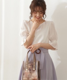 PROPORTION BODY DRESSING | ランダムプリーツシャーリングブラウス / 1211110900(シャツ/ブラウス)