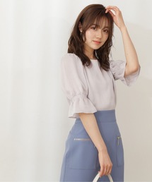 PROPORTION BODY DRESSING | ランダムプリーツシャーリングブラウス / 1211110900(シャツ/ブラウス)