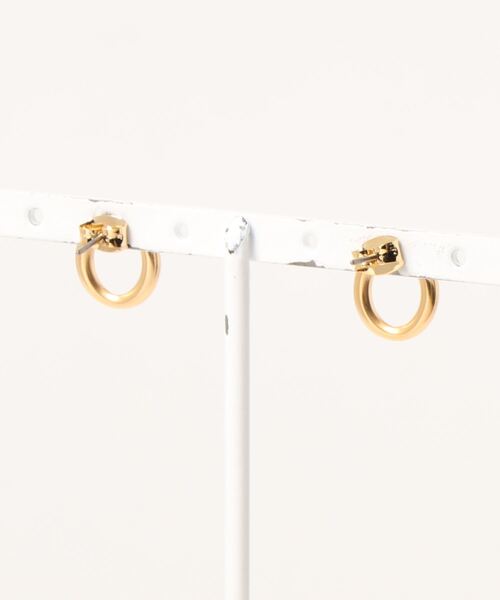 Jenny BY IMMANOEL(ジェニーバイイマノエル)の「サークルピアス(ピアス(両耳用)・レディース・シルバー/ゴールド・FREE)」の3枚目の写真