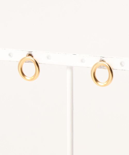 Jenny BY IMMANOEL(ジェニーバイイマノエル)の「サークルピアス(ピアス(両耳用)・レディース・シルバー/ゴールド・FREE)」の7枚目の写真