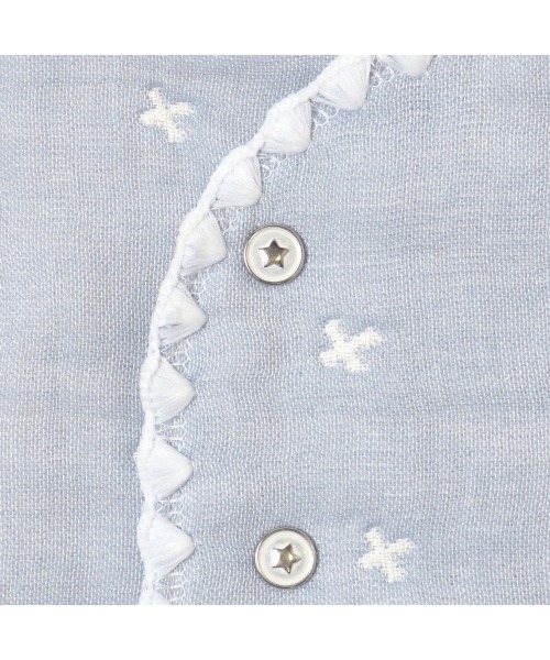 10mois（ディモワ）の「10mois ふくふくガーゼ ちょっき（その他ベビーウェア・キッズ・ライトブルー/ベビーピンク・70-80cm）」の8枚目の写真