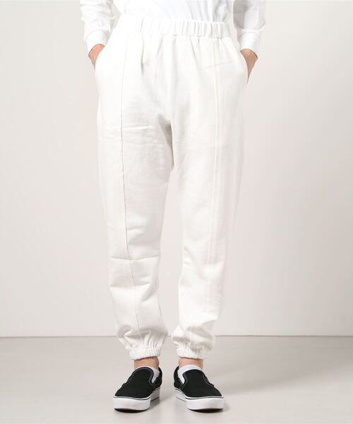 LUSOR(ルーソル)の「LUSOR(ルーソル)SEAM SWT PT/スウェットパンツ(スウェットパンツ・メンズ・ホワイト/ブラック/カーキ/チャコール・SMALL/MEDIUM)」の2枚目の写真