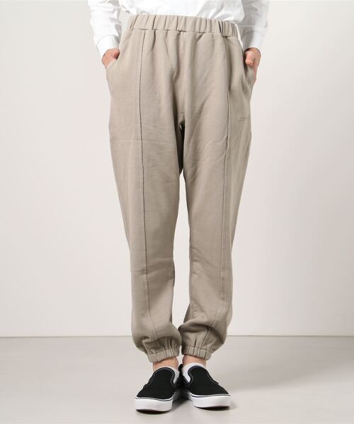 LUSOR(ルーソル)の「LUSOR(ルーソル)SEAM SWT PT/スウェットパンツ(スウェットパンツ・メンズ・ホワイト/ブラック/カーキ/チャコール・SMALL/MEDIUM)」の4枚目の写真