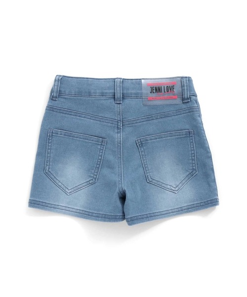 JENNI love（ジェニィラブ）の「接触冷感カラーボタンデニムショーパン（デニムパンツ・キッズ・サックスブルー/ブルー・130cm/140cm/150cm/160cm）」の13枚目の写真