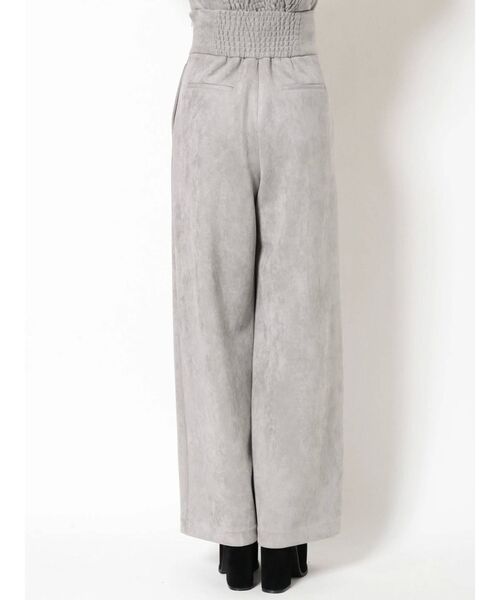 EMODA（エモダ）の「ハイウエストルーズワイドパンツ（その他パンツ・レディース・グレー/ブラック/ブラウン/カーキ・SMALL/MEDIUM）」の17枚目の写真