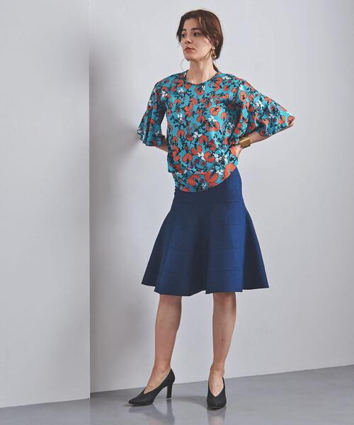 DIANE von FURSTENBERG（ダイアンフォンファステンバーグ）の「＜DIANE von FURSTENBERG（ダイアン フォン ファステンバーグ）＞MARISOL プリント プルオーバーブラウス ■■■（シャツ/ブラウス・レディース・ターコイズブルー・SMALL/X-SMALL）」の6枚目の写真