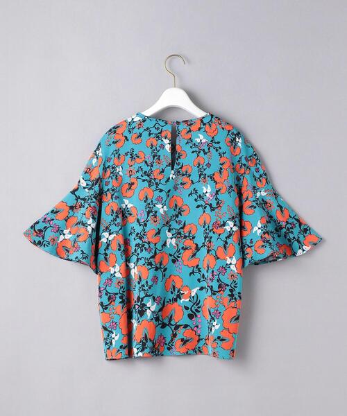 DIANE von FURSTENBERG（ダイアンフォンファステンバーグ）の「＜DIANE von FURSTENBERG（ダイアン フォン ファステンバーグ）＞MARISOL プリント プルオーバーブラウス ■■■（シャツ/ブラウス・レディース・ターコイズブルー・SMALL/X-SMALL）」の8枚目の写真