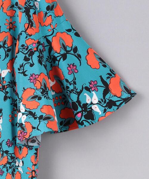 DIANE von FURSTENBERG（ダイアンフォンファステンバーグ）の「＜DIANE von FURSTENBERG（ダイアン フォン ファステンバーグ）＞MARISOL プリント プルオーバーブラウス ■■■（シャツ/ブラウス・レディース・ターコイズブルー・SMALL/X-SMALL）」の13枚目の写真