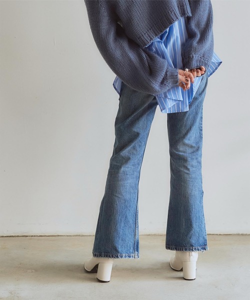 titivate(ティティベイト)の「ワイドスクエアトゥショートブーツ(ブーツ・レディース・アイボリー/ブラック/ブラウン・M/L/LL/S)」の14枚目の写真