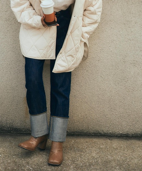 titivate(ティティベイト)の「ワイドスクエアトゥショートブーツ(ブーツ・レディース・アイボリー/ブラック/ブラウン・M/L/LL/S)」の7枚目の写真