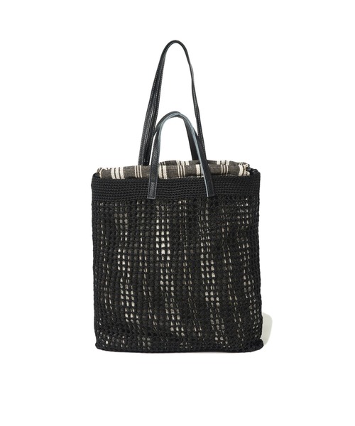 【正規逆輸入品】 MARCHER（マルシェ）の「マルシェ MARCHER メッシュストライプ / バッグ