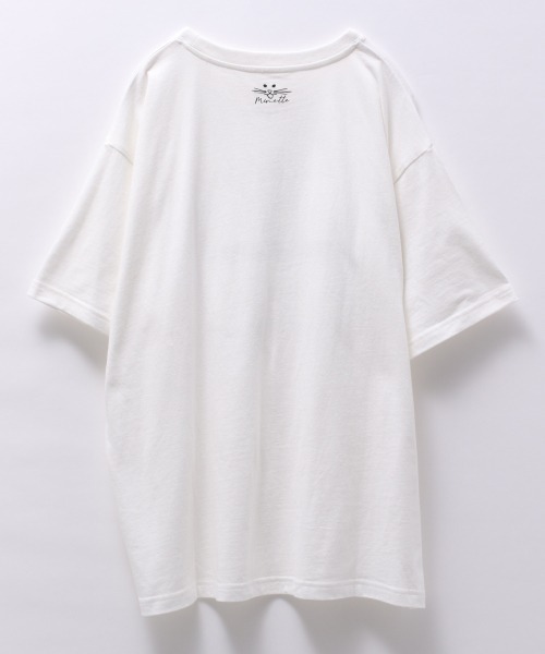 JEANASIS（ジーナシス）の「アソートプリントSST/216234（Tシャツ/カットソー・レディース・ホワイト/ブラック/キナリ・FREE）」の15枚目の写真