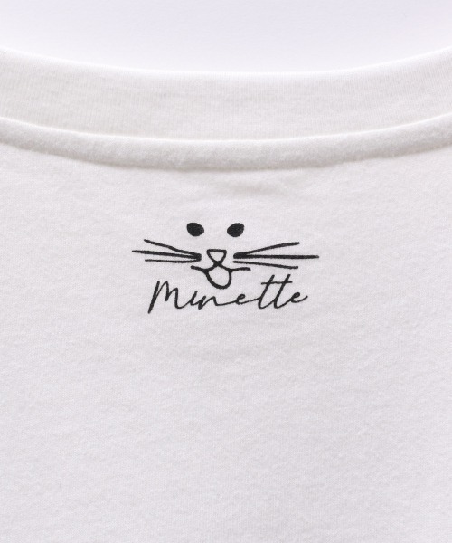 JEANASIS（ジーナシス）の「アソートプリントSST/216234（Tシャツ/カットソー・レディース・ホワイト/ブラック/キナリ・FREE）」の21枚目の写真