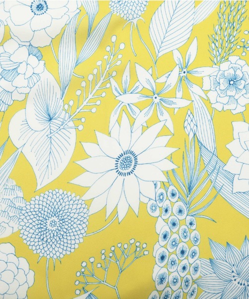 Design Tshirts Store graniph（デザイン　ティーシャツ　ストア　グラニフ）の「ショウイーフラワーズ｜プリントロングスカート（スカート・レディース・イエロー・FREE）」の5枚目の写真