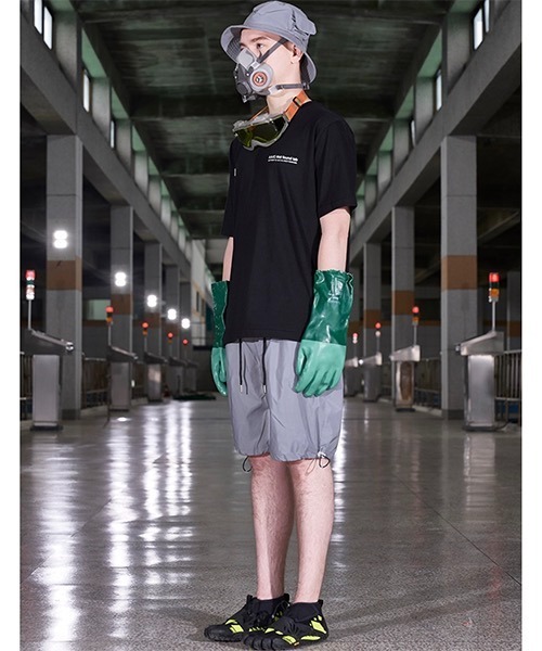 AA/C(ダブルエーシー)の「【AA/C】Black Hole T-shirt 19ME0014(Tシャツ/カットソー・メンズ・ブラック/ライトグレー/ブルー・L/M)」の8枚目の写真