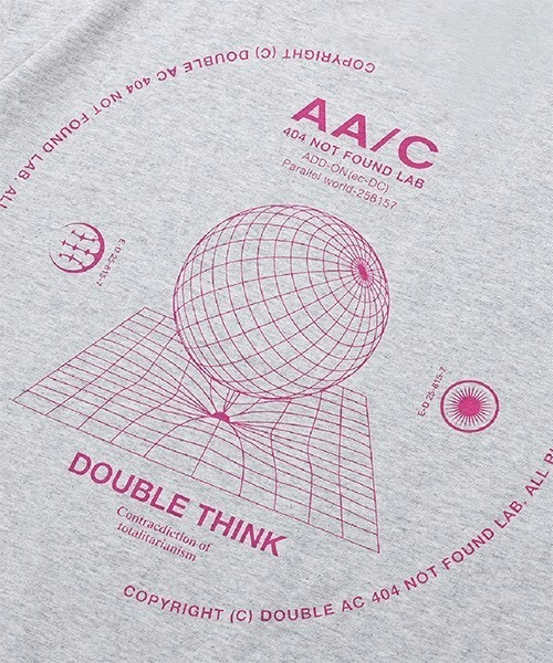 AA/C(ダブルエーシー)の「【AA/C】Black Hole T-shirt 19ME0014(Tシャツ/カットソー・メンズ・ブラック/ライトグレー/ブルー・L/M)」の6枚目の写真