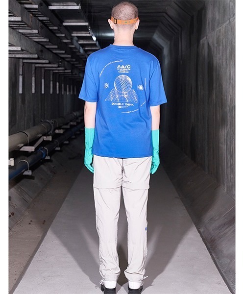 AA/C(ダブルエーシー)の「【AA/C】Black Hole T-shirt 19ME0014(Tシャツ/カットソー・メンズ・ブラック/ライトグレー/ブルー・L/M)」の19枚目の写真
