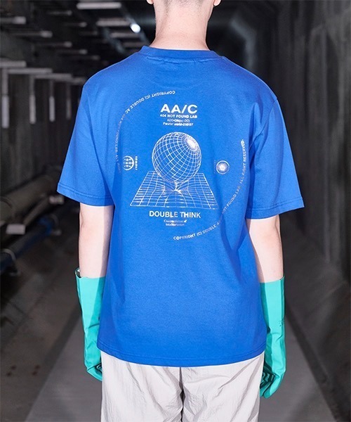 AA/C(ダブルエーシー)の「【AA/C】Black Hole T-shirt 19ME0014(Tシャツ/カットソー・メンズ・ブラック/ライトグレー/ブルー・L/M)」の15枚目の写真